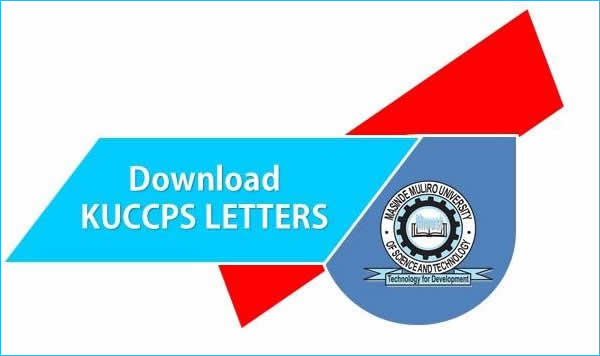 Download KUCCPS Admission Letters