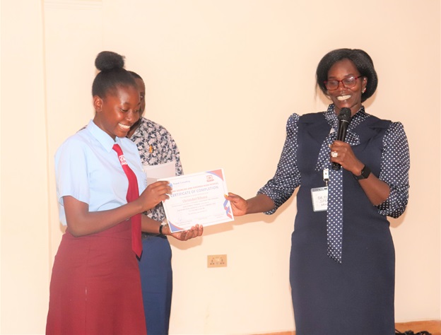 Dr. Rose Opiyo addressing the participants3