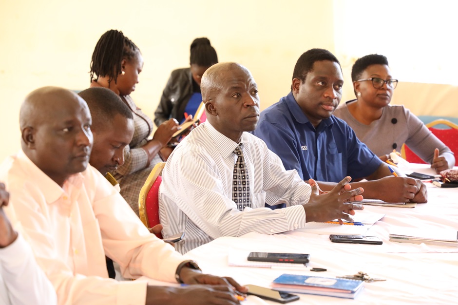 Participants pose for a group photo during the first day of the training2