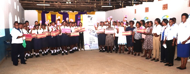 The African Women in Science and Engineering AWSE MMUST Chapter Continues With Mentorship Program as They Donate Sanitary Pads to Keep a Girl in School45