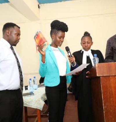 The 6th Student Executive Council Takes Oath of Office