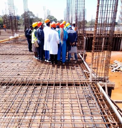 Cse Students Visit To The Ongoing Projects Eng. And Tvet Complex