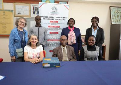 Prof. Isabel Sigwes Donates Contact Lenses to MMUST's Department of Optometry and Vision Sciences