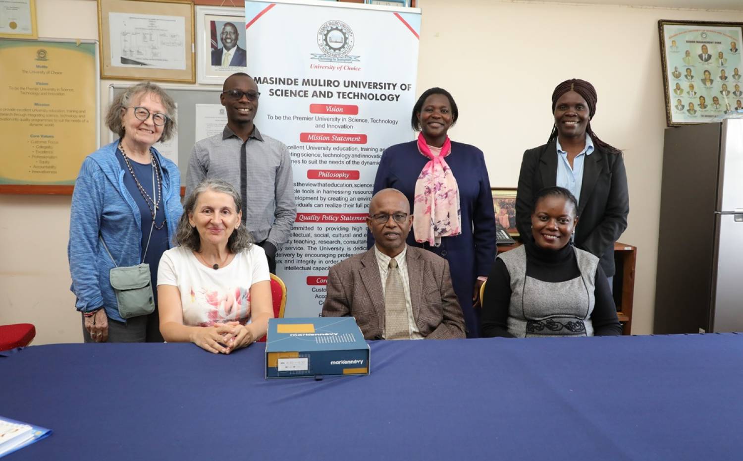 Prof. Isabel Sigwes Donates Contact Lenses to MMUST's Department of Optometry and Vision Sciences