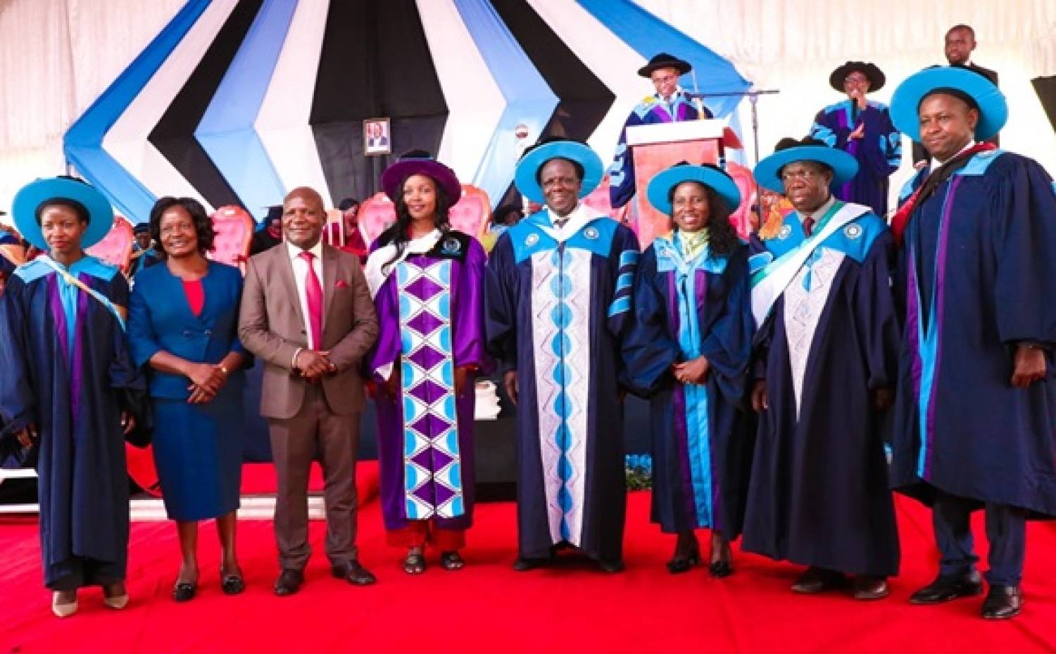 MMUST Graduates Its 1st Batch Of Medical Practitioners As The 21st Graduation Chancellor Dr. Pamela Sitienei Confers Degrees And Diplomas To 3,927 Graduands