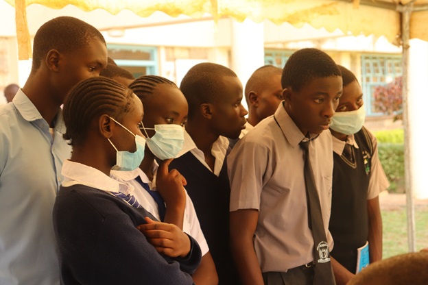 MMUST staff discuss with students during the event45