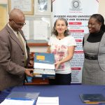 Prof. Isabel Sigwes Donates Contact Lenses to MMUST’s Department of Optometry and Vision Sciences