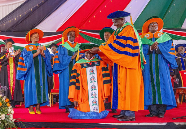 MMUST Celebrates Its Alumnus Dr. Bernard Chitunga’s Inspirational Rise to Co-operative University of Kenya (CUK) Top Leadership