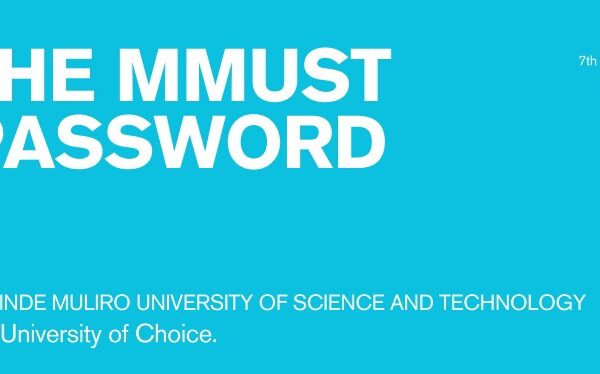 The MMUST Password Magazine
