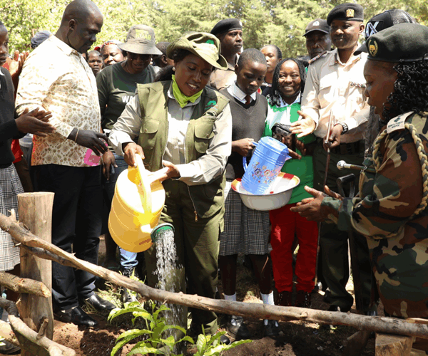 MMUST Staff and Students Join CS Oparanya and PS Inyangala in Tree Planting Drive to Mark Mazingira Day