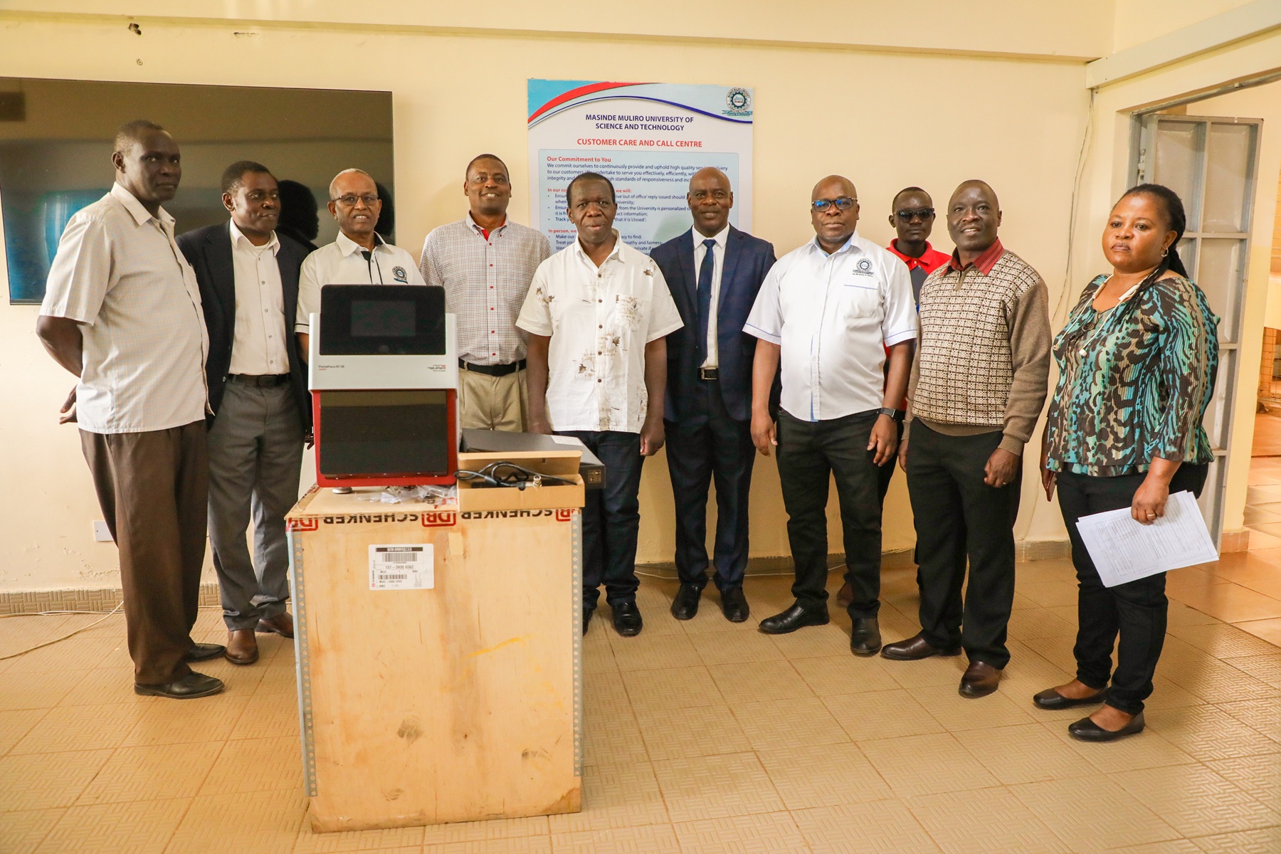 MMUST Set to Strengthen Biophysical Research Capacity With Acquisition of Prometheus NT.48 Protein Analysis Equipment