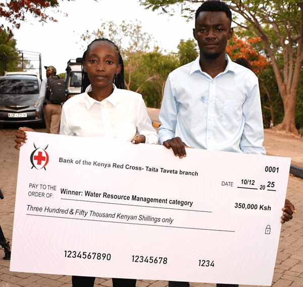 ‘Waterlens AI’ Solution by Two SDMHA Students Emerges Top at the AI Innovation Challenge 2025 Held at Taita Taveta University
