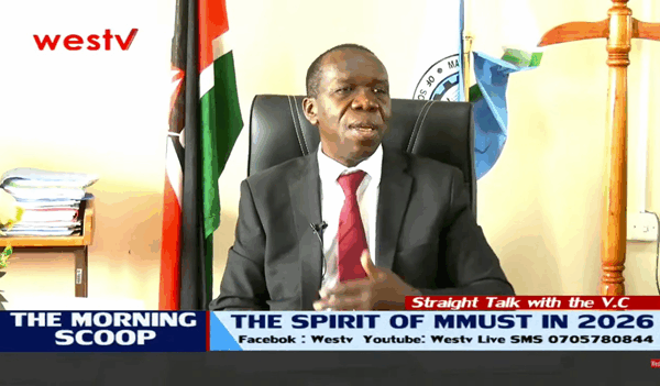 WESTV Hosts Breakfast Show at MMUST as Vice Chancellor Expounds the University 2026 Research Agenda