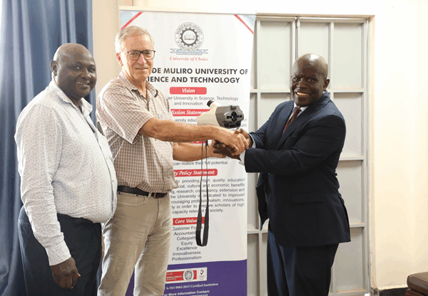 The Barthelsson Foundation–Sweden Donates Eye Equipment Worth Kshs. 1.5 Million to MMUST, Courtesy of Prof. Jörgen Gustafsson!