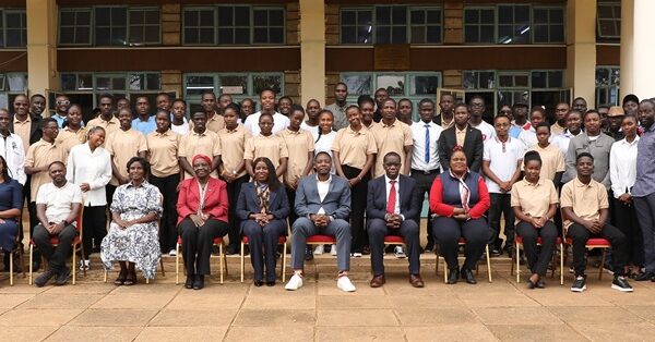PS State Department For Higher Education And Research, Dr. Beatrice Inyangala, Honors MMUST President’s Award–Kenya Gold Medalists