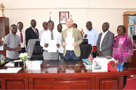 MMUST and University of Foggia-Italy Sign Collaborative Agreement to Promote Academic and Educational Exchanges!!